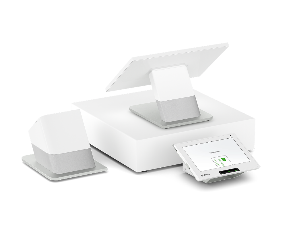 Clover Station Duo dual-screen terminal